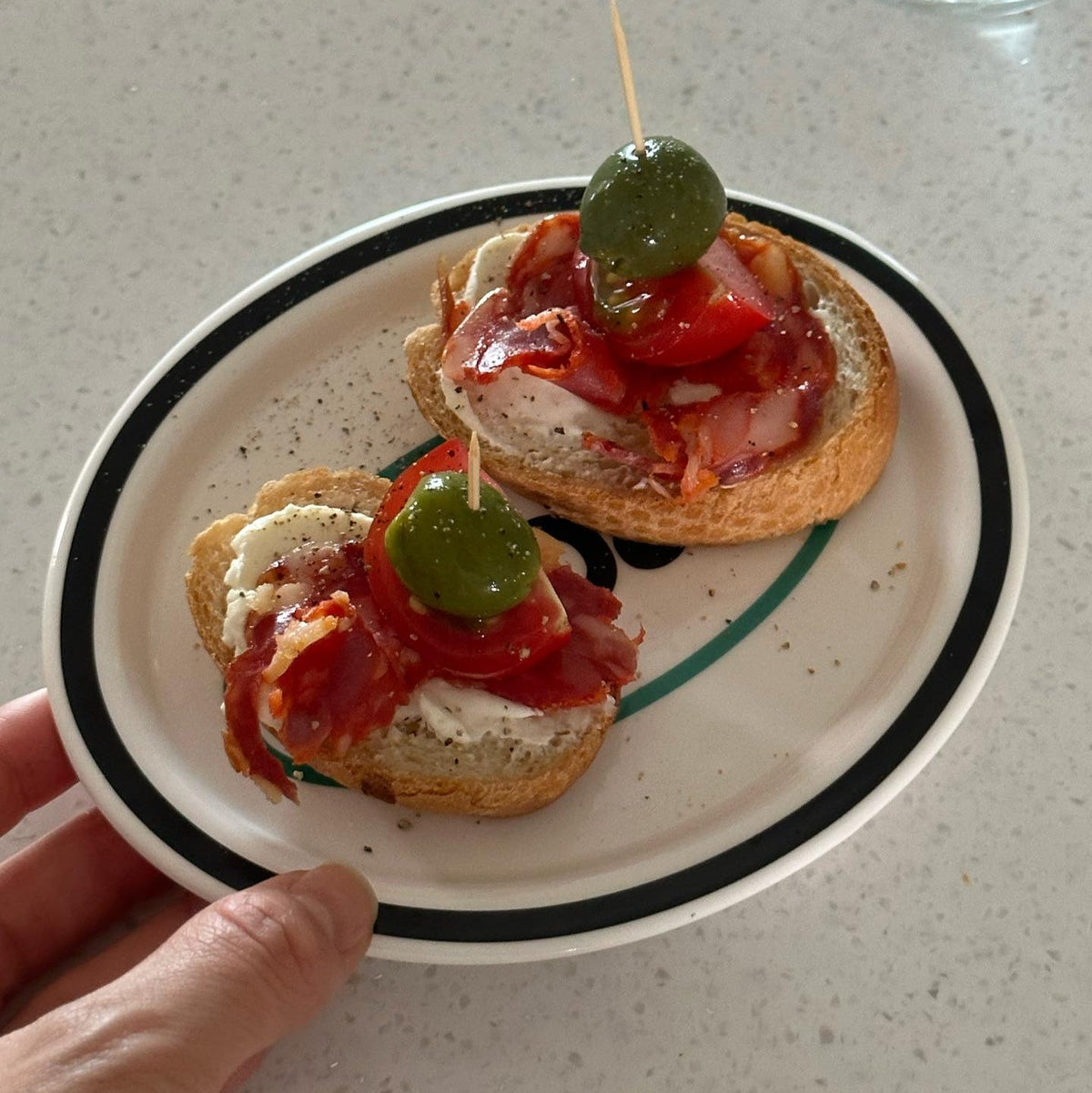 Tapas Oval Plate