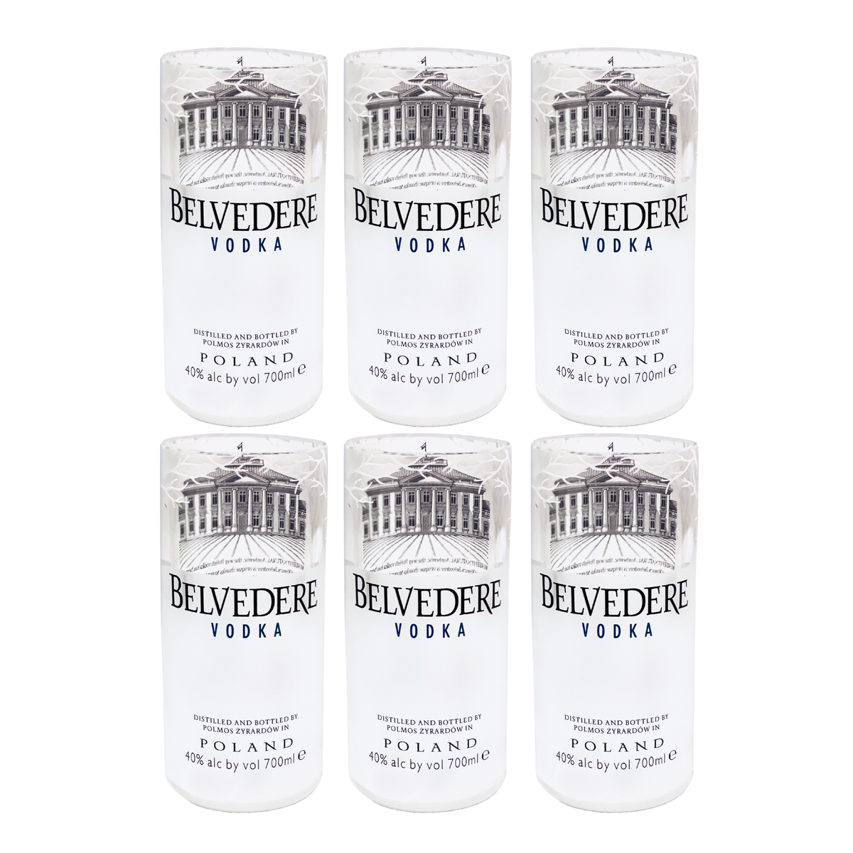 Belvedere Vodka Drinking Glasses