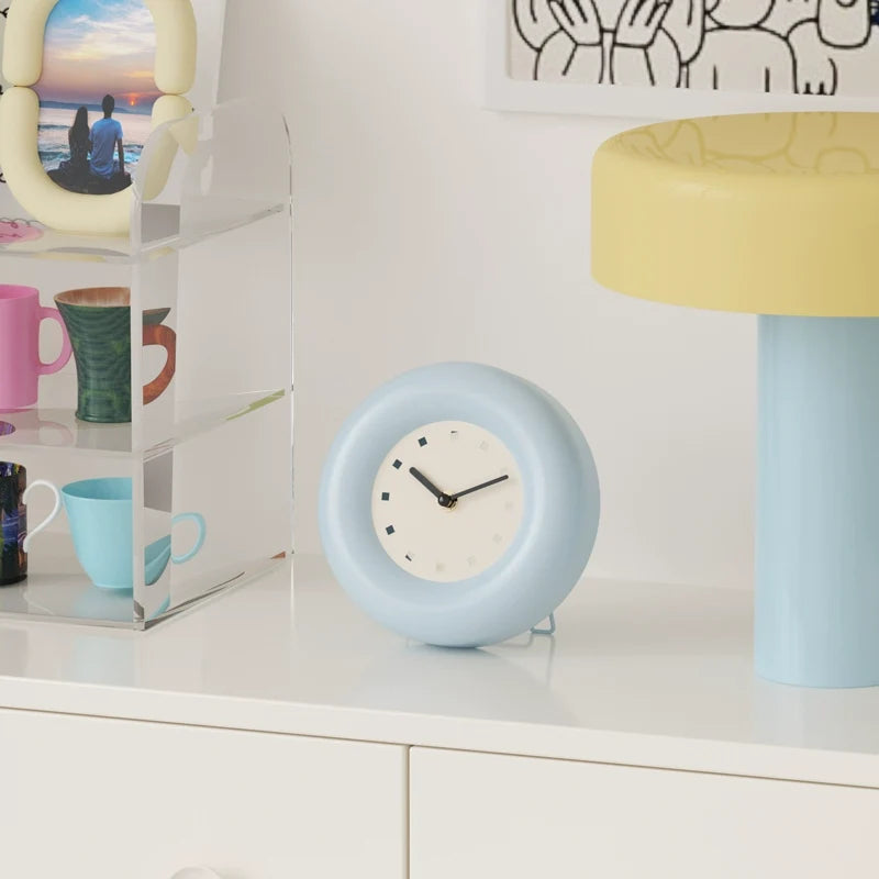Modern Round Desk Clock