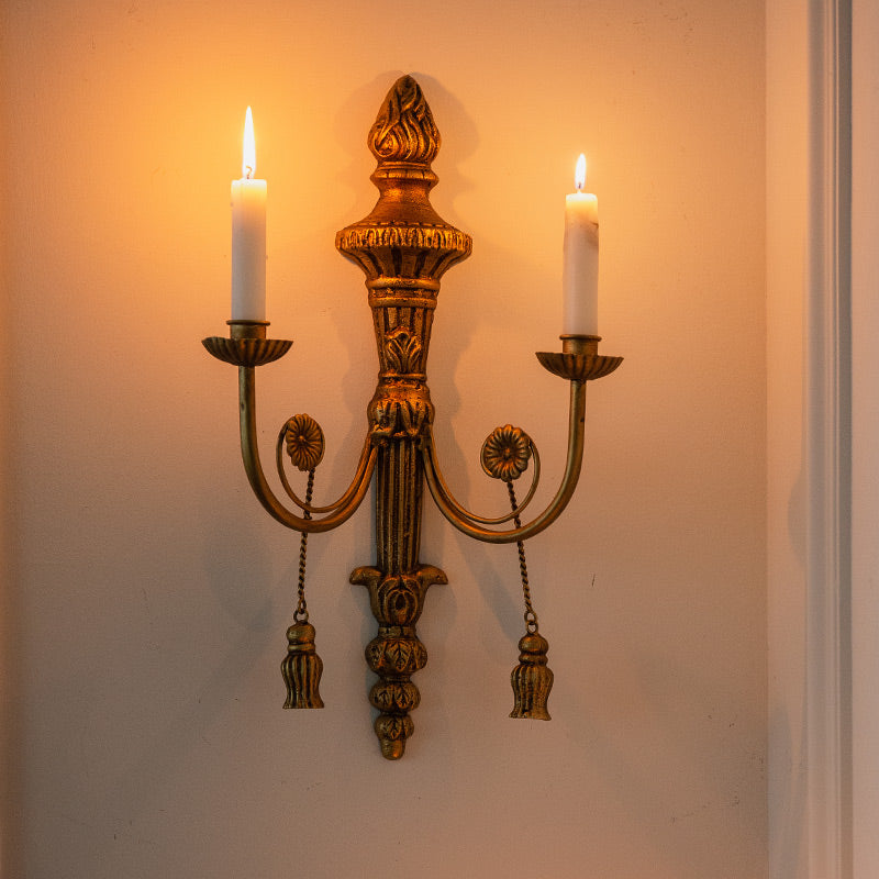 Vintage Wall Candle Holder