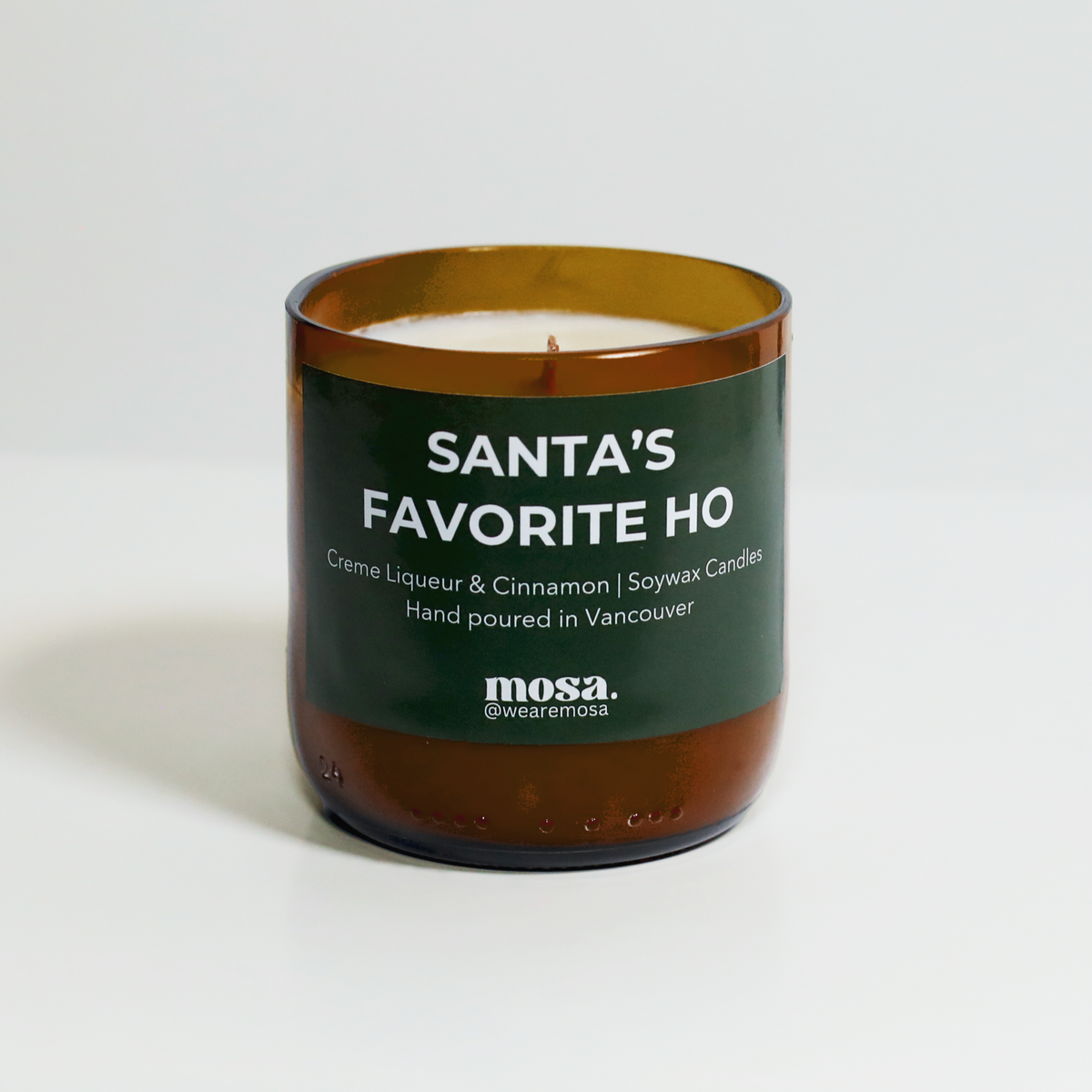 Crème Liqueur & Cinnamon Scented Soy Candle