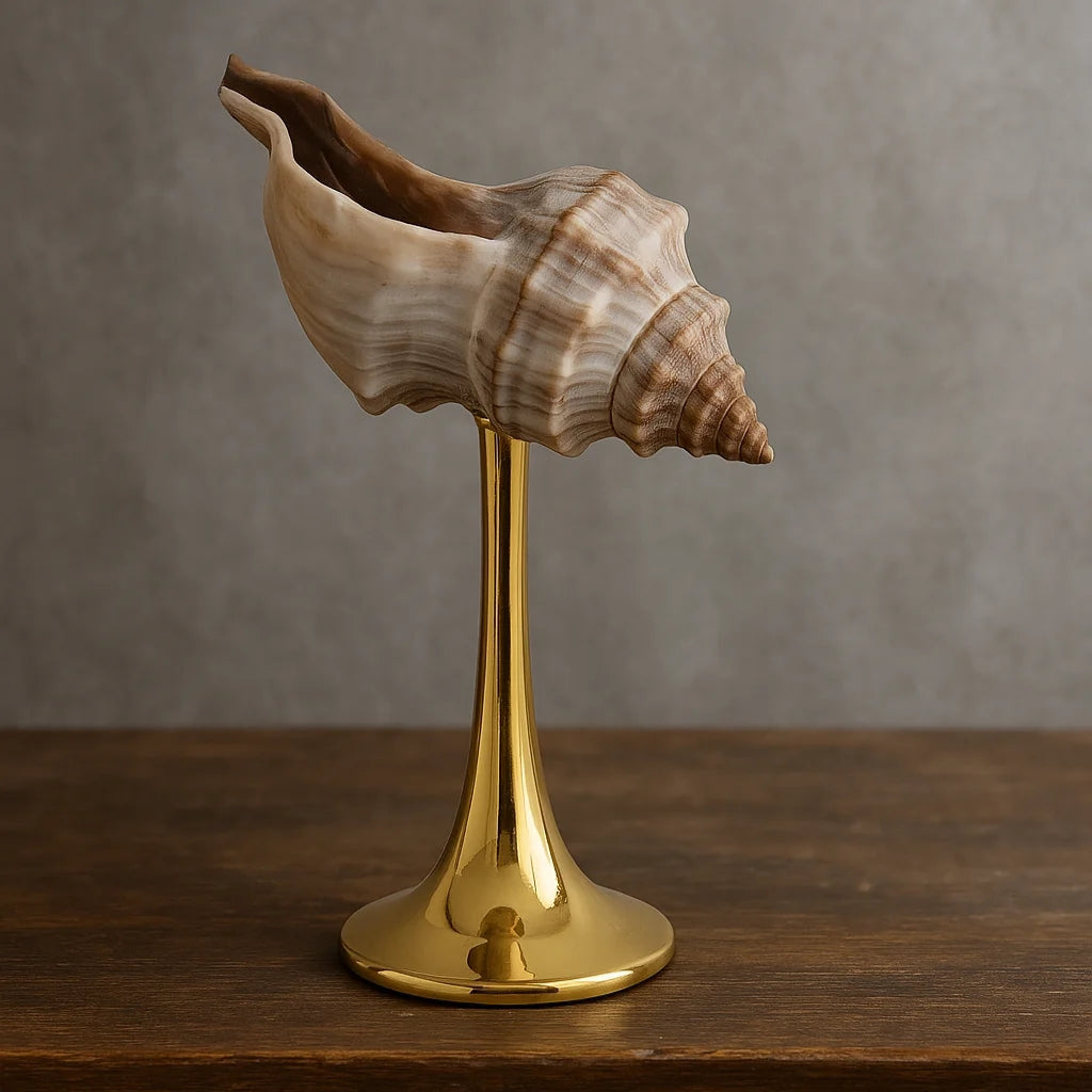 Natural Conch Wine Glass