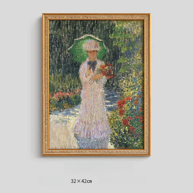 Vintage French Wall Painting Set